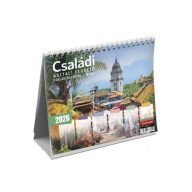   Naptár, asztali, álló, TOPTIMER "Családi tervező"