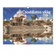 Naptár, fali, TOPTIMER, "Csodálatos világ"