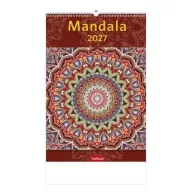 Naptár, fali, TOPTIMER "Mandala"