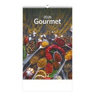Naptár, fali, TOPTIMER "Gourmet"