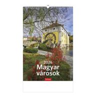 Naptár, fali, TOPTIMER "Magyar városok"