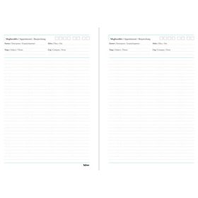   Tárgyalási napló, B5, TOPTIMER, "Traditional", bordó