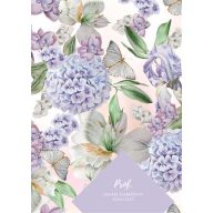   Tanári zsebkönyv, 2026/2027 tanév, A5, heti, TOPTIMER, "Hortenzia"