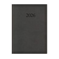   Naptár, tervező, A4, napi, TOPTIMER "Wide", fekete