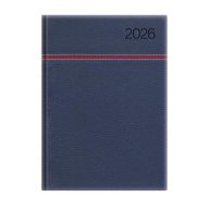   Naptár, tervező, B5, heti, TOPTIMER, "Young", kék-piros