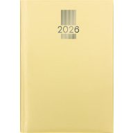   Naptár, tervező, A5, heti, DAYLINER, "MyPastel", sárga