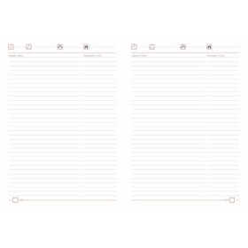   Tárgyalási napló, B5, DAYLINER, "Memphis", kék-zöld