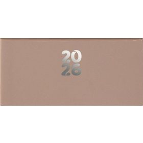   Zsebnaptár, fekvő elrendezésű, DAYLINER, "Pannon", natúr