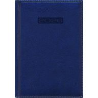   Naptár, tervező, A5, napi, DAYLINER, "Sherwood", kék