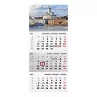   Naptár, speditőr, három hónapos, egy tömbös, TOPTIMER, "Város"