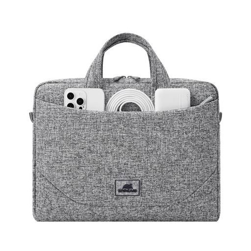 Notebook táska, 14", RIVACASE "Anvik 7921", világosszürke