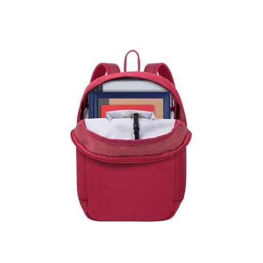 Hátizsák, kis méret, tablet tartóval (10,5"), 6L, RIVACASE "5422 Aviva Urban", piros