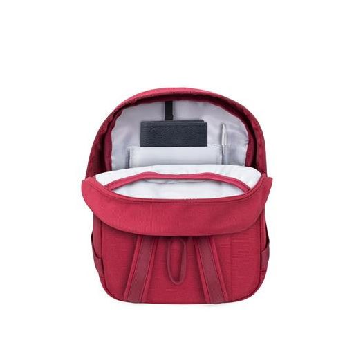 Hátizsák, kis méret, tablet tartóval (10,5"), 6L, RIVACASE "5422 Aviva Urban", piros