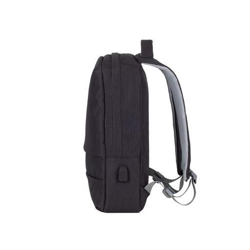Notebook hátizsák, 15,6", vezeték nélküli egérrel, RIVACASE "Prater 7563", fekete