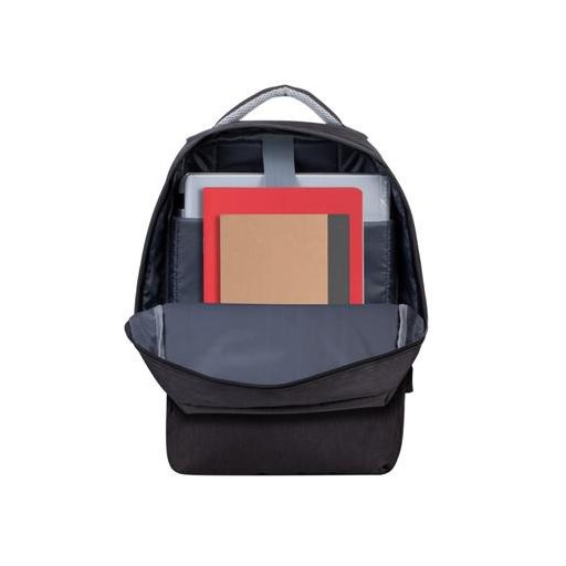 Notebook hátizsák, 15,6", vezeték nélküli egérrel, RIVACASE "Prater 7563", fekete