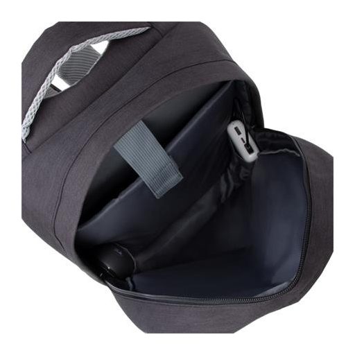 Notebook hátizsák, 15,6", vezeték nélküli egérrel, RIVACASE "Prater 7563", fekete