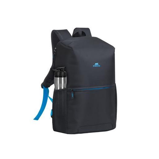 Notebook hátizsák, acél kulaccsal, 15,6", RIVACASE "Regent 8068", fekete