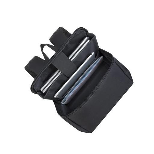 Notebook hátizsák, acél kulaccsal, 15,6", RIVACASE "Regent 8068", fekete