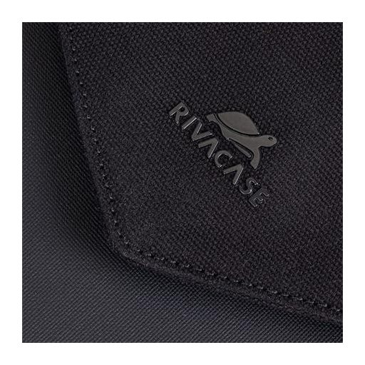 Notebook hátizsák, 14", RIVACASE "Cardiff Canvas 8524", fekete