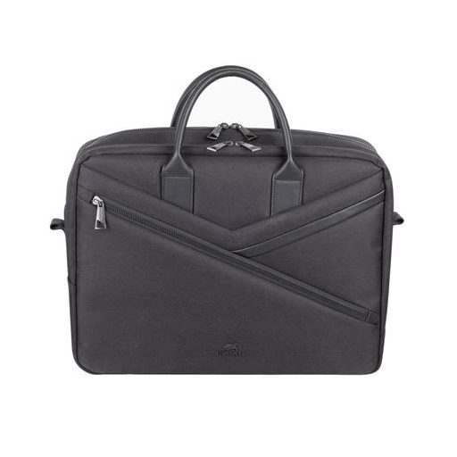 Notebook táska, 15,6" RIVACASE "Clark ECO 8134", fekete