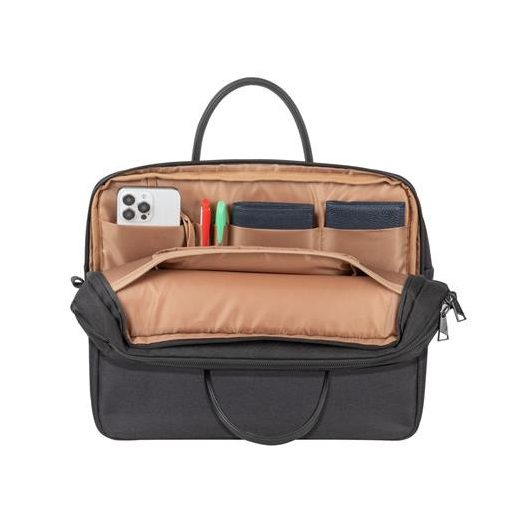 Notebook táska, 15,6" RIVACASE "Clark ECO 8134", fekete