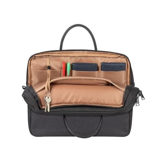 Notebook táska, 15,6" RIVACASE "Clark ECO 8134", fekete