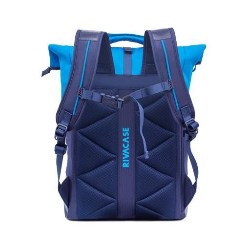 Notebook hátizsák, 15,6", rolltop, 25L, RIVACASE "5321 Dijon", kék