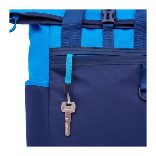 Notebook hátizsák, 15,6", rolltop, 25L, RIVACASE "5321 Dijon", kék