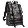 Notebook hátizsák, 15,6", rolltop, 15L, RIVACASE "7621 Sherwood", szürke-terepminta