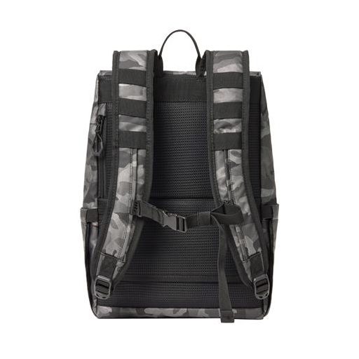 Notebook hátizsák, 15,6", rolltop, 15L, RIVACASE "7621 Sherwood", szürke-terepminta