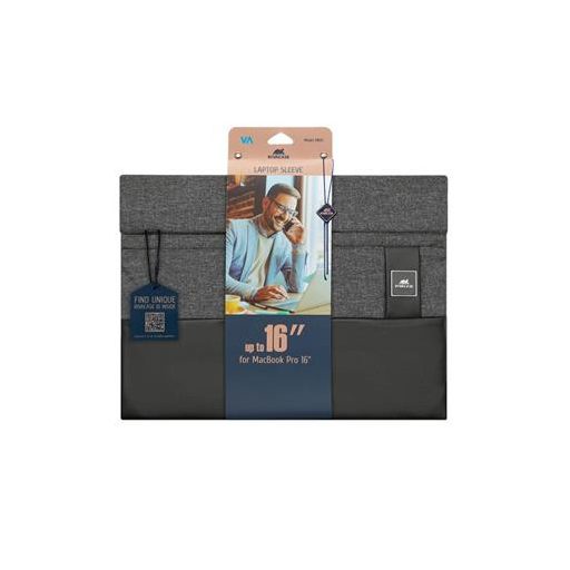 Notebook tok, 15,6", MacBook Pro 16/Ultrabook, RIVACASE "Lantau 8805", fekete