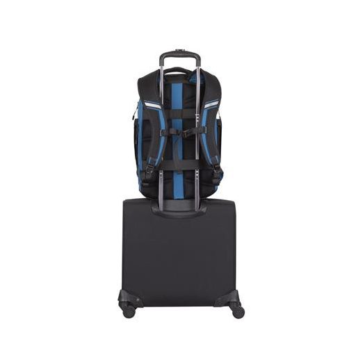 Notebook hátizsák, 15,6", 20L, RIVACASE "5225 Mercantour", fekete-kék