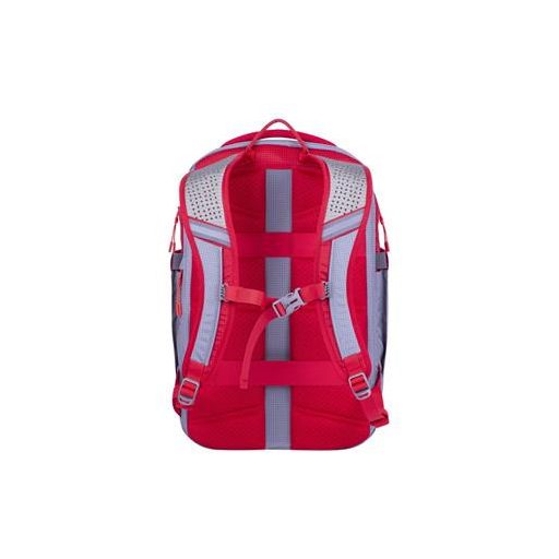Notebook hátizsák, 15,6", 20L, RIVACASE "5225 Mercantour", szürke-piros