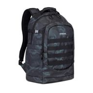   Notebook hátizsák, 15,6", 28L, RIVACASE "7631 Sherwood Navy Camo", fekete-terepminta