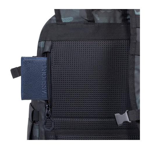 Notebook hátizsák, 15,6", 28L, RIVACASE "7631 Sherwood Navy Camo", fekete-terepminta