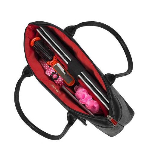 Notebook táska, női, 15,6", RIVACASE "Orly 8991", fekete