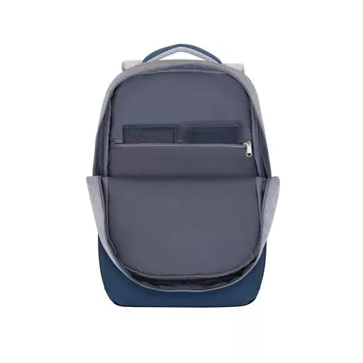 Notebook hátizsák, 17,3", RIVACASE "Prater 7567", szürke-kék