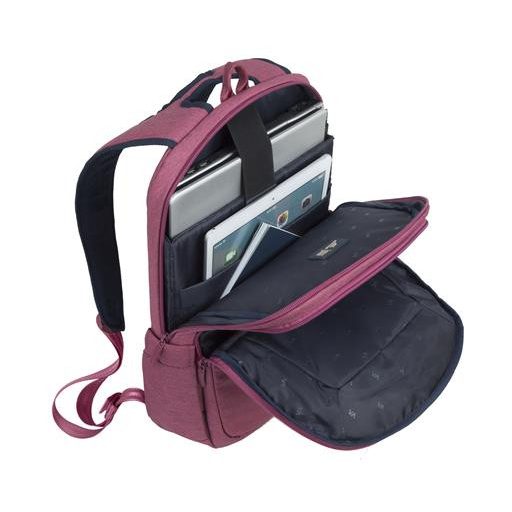 Notebook hátizsák, 15,6", RIVACASE "Suzuka 7760", piros