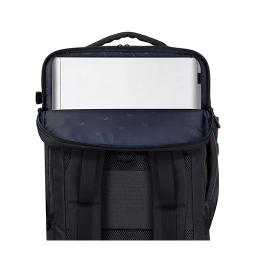 Notebook hátizsák, 17,3", ECO, RIVACASE "8461 Tegel Travel", fekete