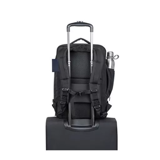 Notebook hátizsák, 17,3", ECO, RIVACASE "8461 Tegel Travel", fekete