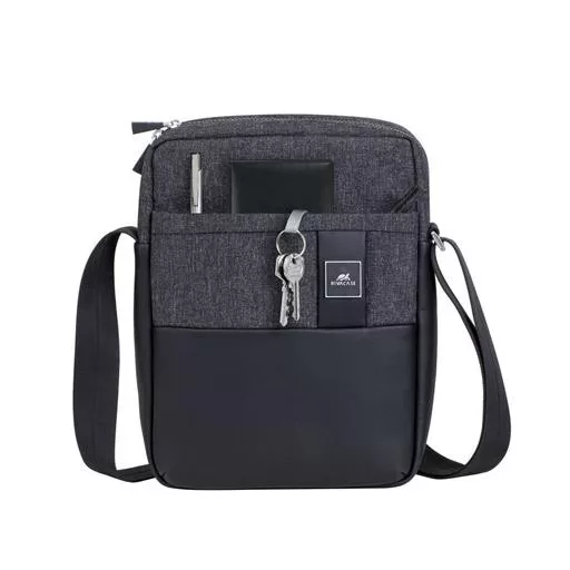 Oldaltáska, tablet 11", RIVACASE "Lantau 8811", szürke-fekete