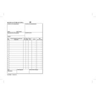   Nyomtatvány, szállítólevél, 50x3, A5, VICTORIA PAPER "B.10-70", 10 tömb/csomag