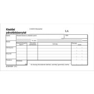   Nyomtatvány, kiadási pénztárbizonylat, 25x2, VICTORIA PAPER "B.318-103", 10 tömb/csomag