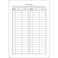   Nyomtatvány, egészségügyi kiskönyv, A6, VICTORIA PAPER "C.3151-2"