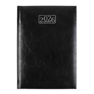   Naptár, tervező, A5, napi, VICTORIA OFFICE "Chrono", fekete (2027 évi)