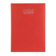   Naptár, tervező, A5, napi, VICTORIA OFFICE "Chrono", piros (2027 évi)