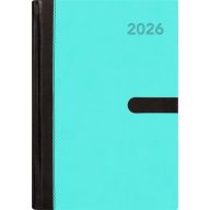   Naptár, tervező, A5, napi, DAYLINER, "Winner", kék