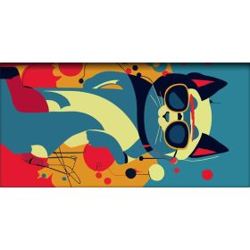   Zsebnaptár, fekvő elrendezésű, DAYLINER, "Colors Astro Cat"