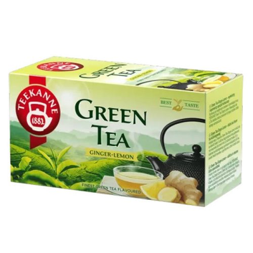 Zöld tea TEEKANNE Gyömbér-Citrom 20x1,75g