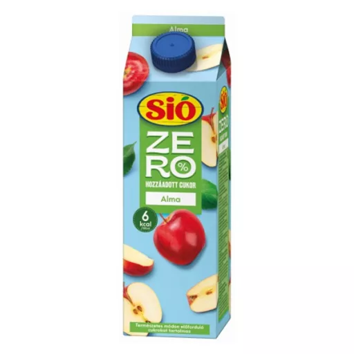 Gyümölcslé SIÓ Zero Alma 12% 1L /12/